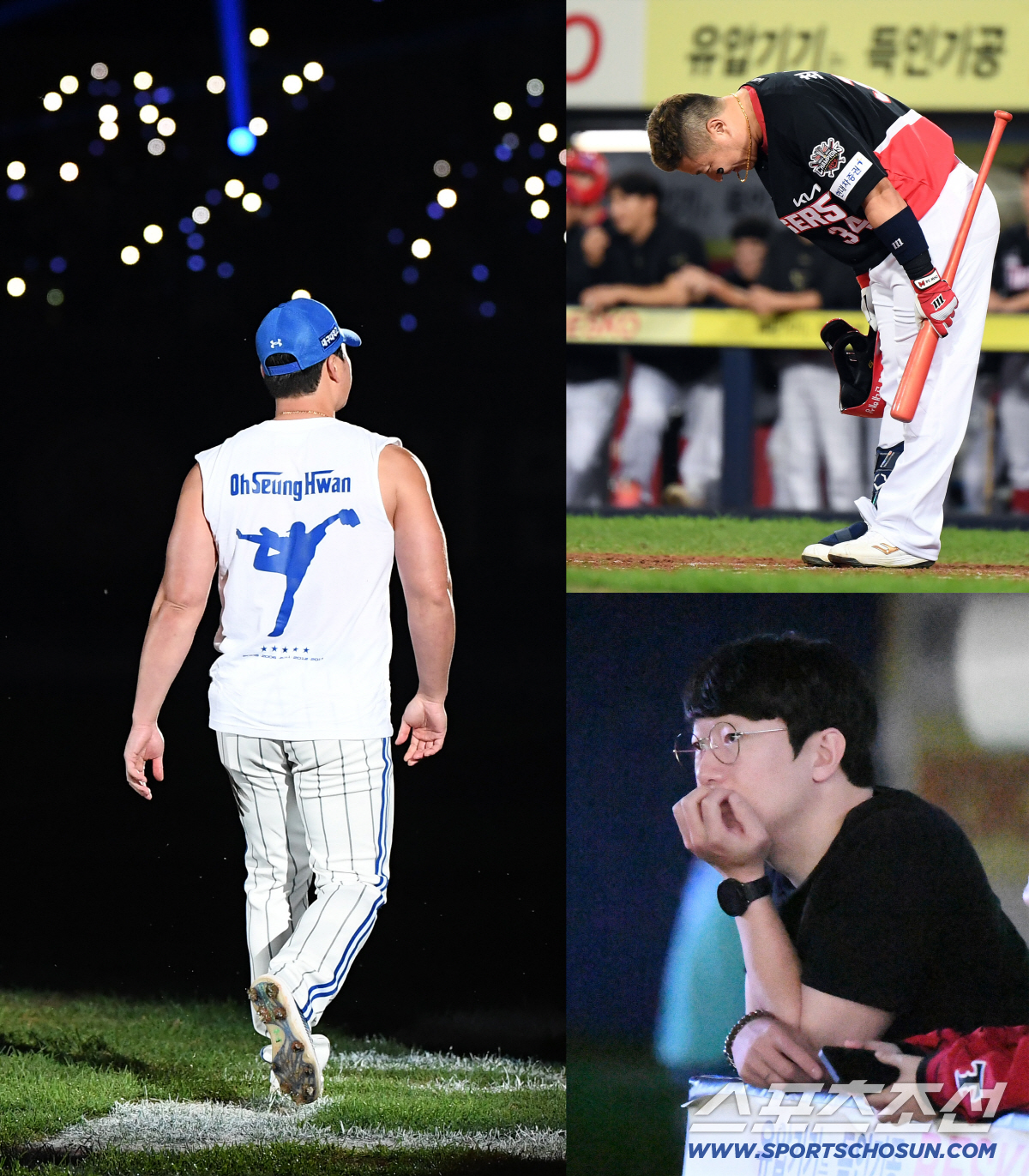 최형우의 헌정 삼진, 은퇴식 끝까지 지킨 양현종...’끝판대장 참 잘 살…