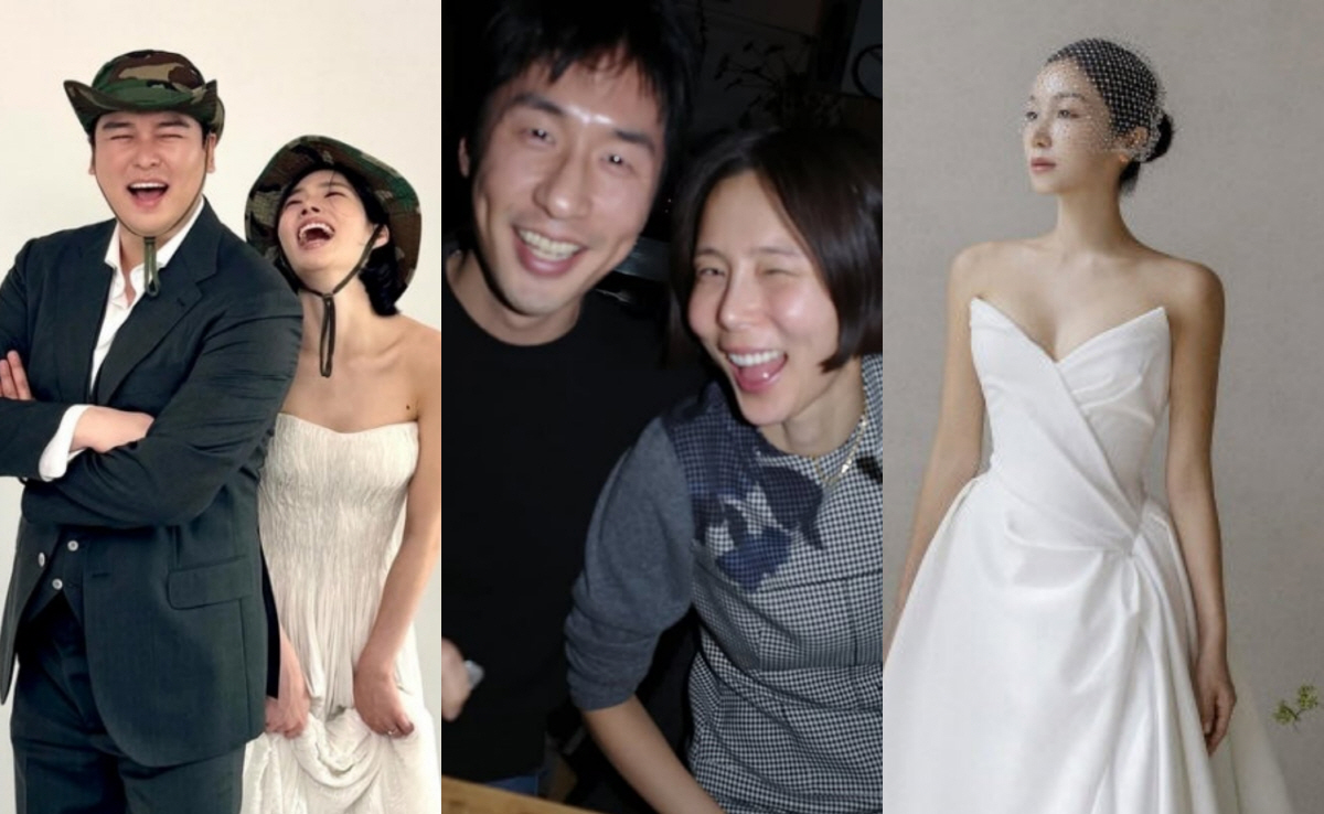 “결혼합니다” 김나영·김옥빈·이장우·곽튜브까지…연예계 ★들 웨딩 러시[S…