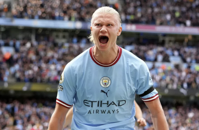 "진짜 XX 빡친다, 너무 형편없다...내 기록 다 관심없다" 홀란 역대급 욕설 인터뷰...15골 넣어도 답답한 맨시티