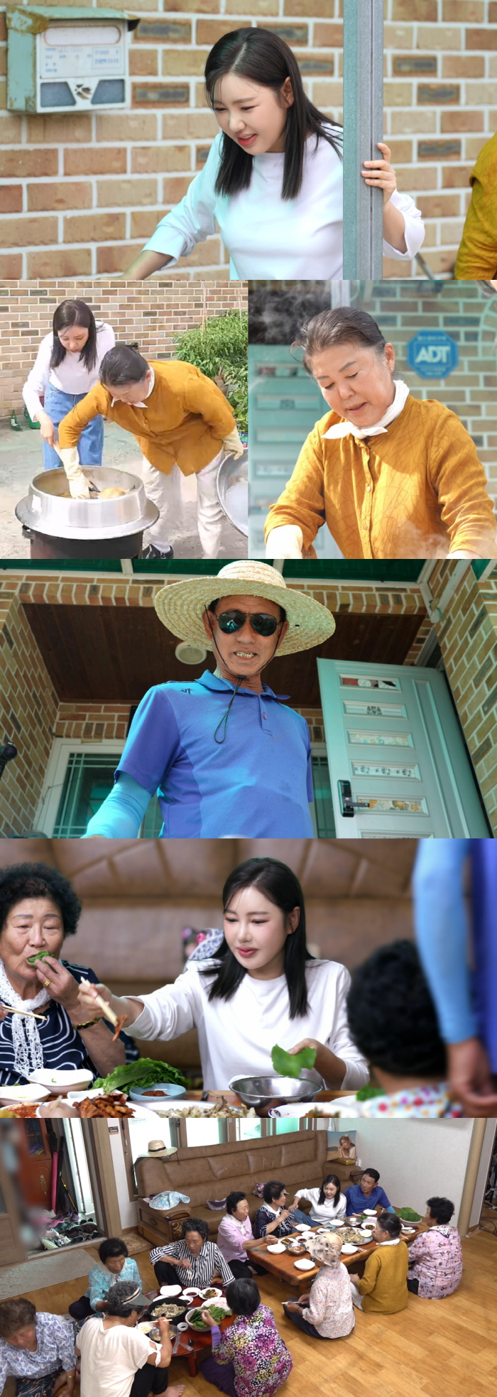 송가인母, 링거투혼 딸에 건강 걱정→보양식 파티…"많이 먹고 아프지마라" (편스토랑)