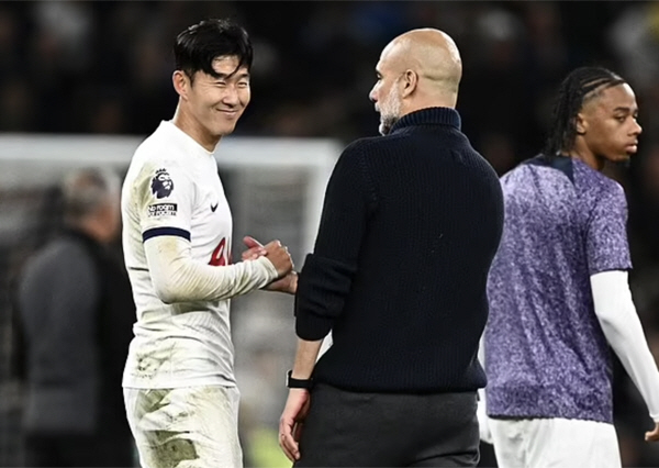 "너, 손흥민 친구지?" 과르디올라 발목 잡는 건 역시 토트넘산…다이어,…