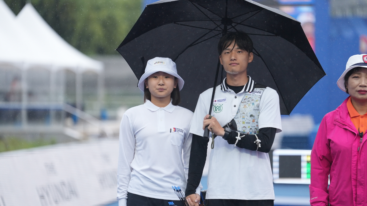 [포토]정몽구배 男리커브 결승 나선 김종우 '침착하자'