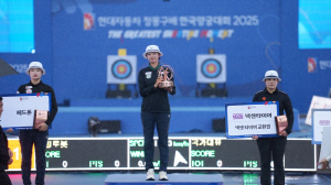 리커브 임시현-김종우, 컴파운드 양재원-박리예 남녀 정상 등극…현대자동차 정몽구배 한국양궁대회 2025 폐막