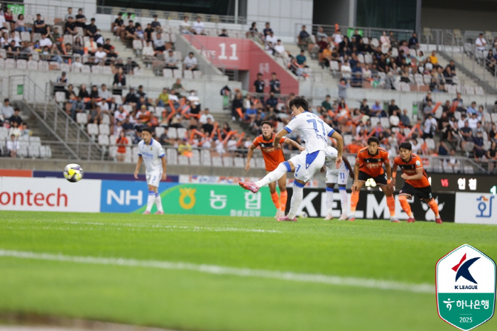 '혈액암 극복' 인간승리 유병수, 14년만에 K리그 감격 복귀!…화성 꺾…