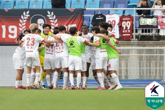 '혈액암 극복' 인간승리 유병수, 14년만에 K리그 감격 복귀!…화성 꺾…