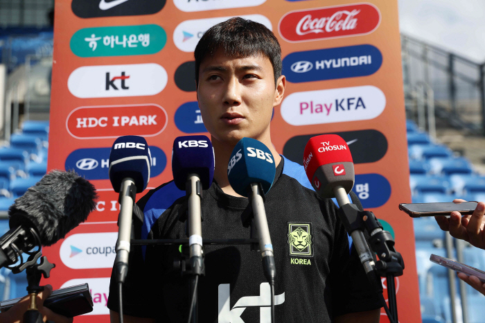 3년 만에 다시 마주하는 브라질...홍명보호의 각오, 백승호 "지기 싫어하는 마음이 중요"→조유민 "강하게 수비해야"