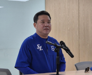 '2024 PS 영웅' 김헌곤, 삼성 구세주로…WC 2차전 선발 출격