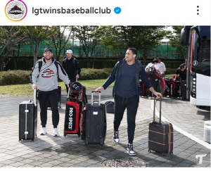 프로야구 LG, 한국시리즈 대비 이천서 합숙 훈련 시작