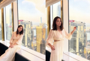 '44세' 이민정, 일부러 드러낸 '복근 노출 드레스'...리버뷰보다 빛나는 미모