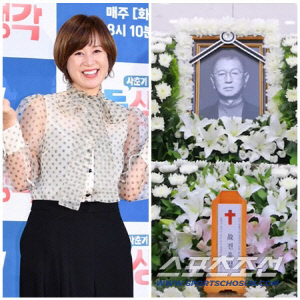 박미선, '암 투병' 중에도 故전유성 면회갔다 