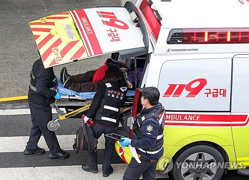 중증응급환자 적정시간 내 병원 도착률 50% 수준서 답보