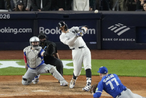 천하의 저지도 '귀신'을 찾았다! 神이 도운 3점포→양키스 기사회생, 5점차 뒤집은 역대 5번째 팀