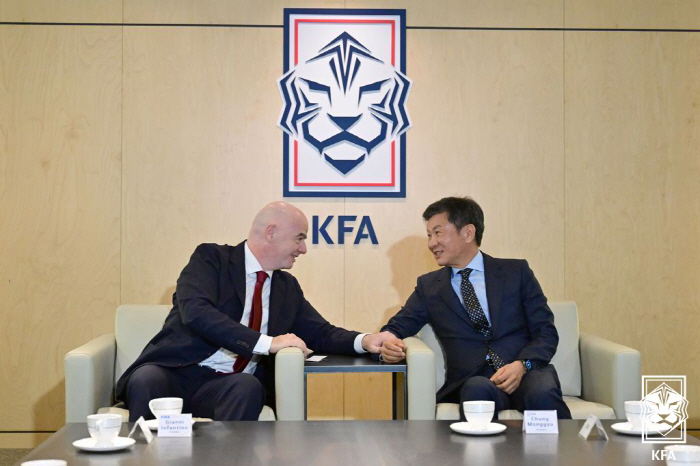 [오피셜]정몽규 KFA 회장, FIFA 상업·마케팅 자문 상임위 부위원장…