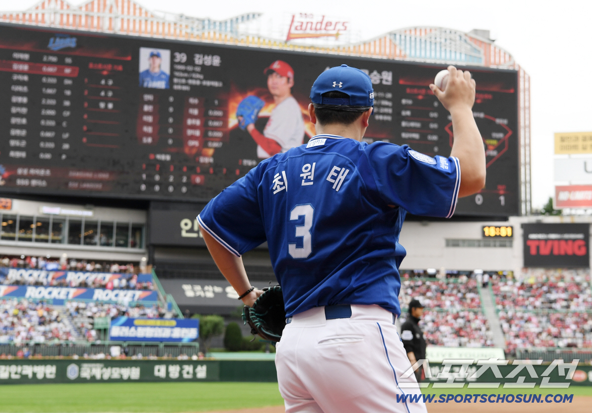 [포토] SSG 잡는 최원태