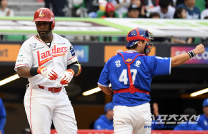 '단 2안타 충격' 최원태 공략 대실패, 타격감 어디 두고 오셨는데요?[준PO 리포트]