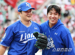 최원태인 합체! 이게 원태인이야 최원태야.. 푸른피 수혈했나 → 최원태 가을야구 인생투! 삼성 'PO 업셋' 포문 열었다