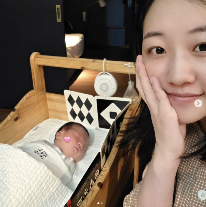 아들 잃은 박보미, 딸 출산 소감 "기도 덕분에 건강하게"