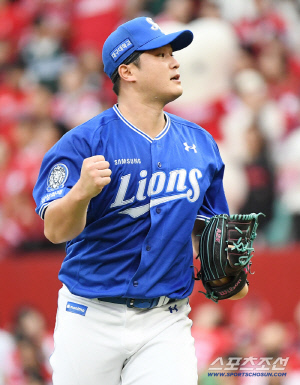 PS 호투가 처음이라? 사자의 포효도, 화려한 커튼콜도 없었지만.. → '소심한 강판' 최원태, 가을 새 역사는 이제 시작이다