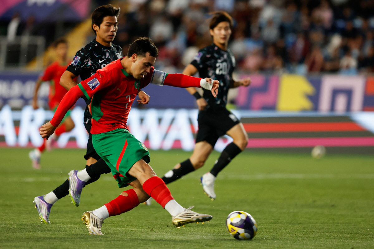 "한국 축구의 눈물" 이창원호의 예견된 완패, 이변은 없었다…韓, 모로코…