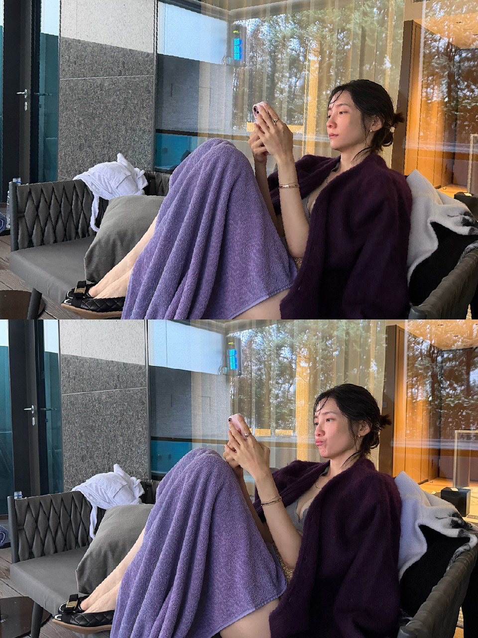 [공식] 남성 실루엣 포착?..박지현, 때아닌 열애설에 초고속 부인 "지…