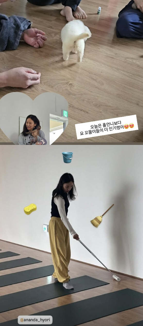 이상순, 이효리 요가원서 포착..회원들이 찍은 달달 투샷
