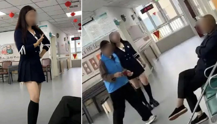 노인 앞에서 짧은 치마 입고 섹시 댄스…요양원 "약 복용 유도" 해명