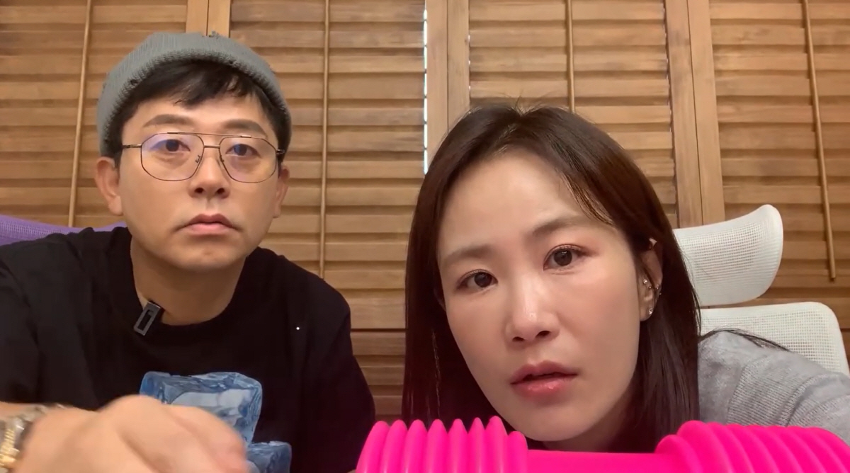 김지민, 결혼후 첫 명절 어땠나 "♥김준호, 폭우에도 '장인 산소 가자'…