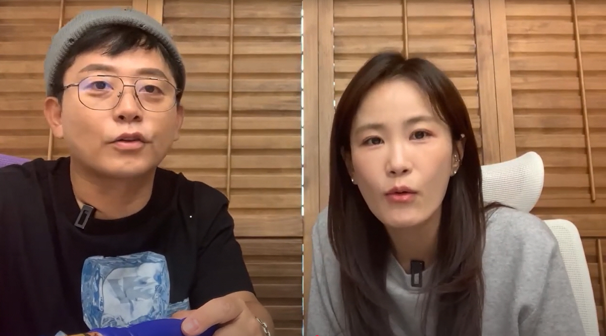 김지민, 결혼후 첫 명절 어땠나 "♥김준호, 폭우에도 '장인 산소 가자'…