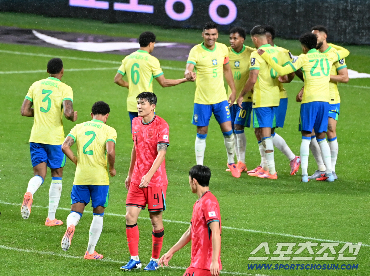 [브라질전 현장인터뷰]'오대영' 안첼로티, "한국이 0-5로 대패한 이유…