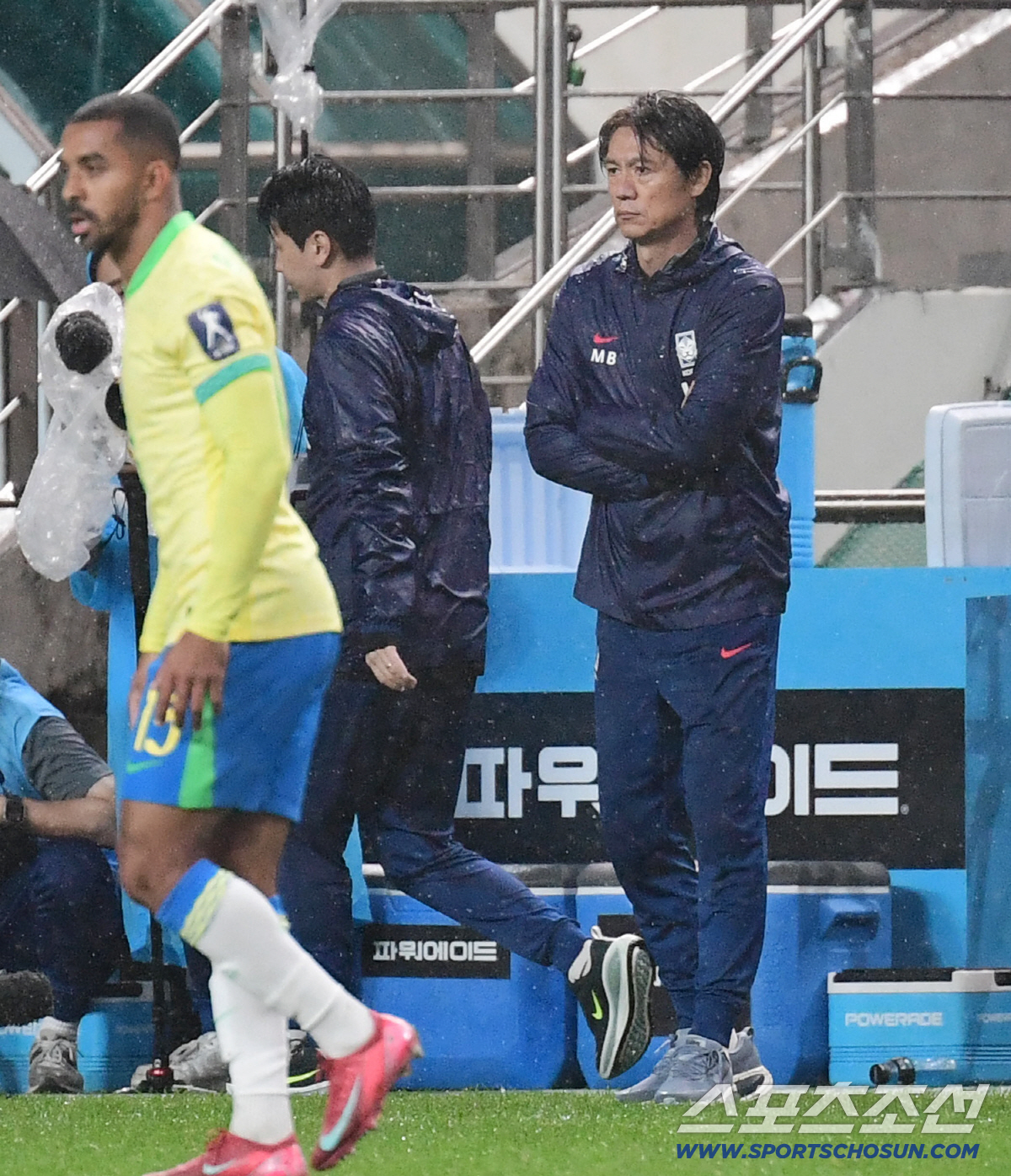 [브라질전 현장인터뷰]'월드컵 본선이 중요해' 홍명보 감독 "강호 브라질…