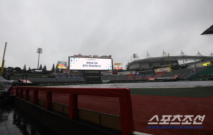'약한 비' 예보가 계속 있다.. 초유의 연이틀 취소? → 삼성-SSG 어디에 유리한가