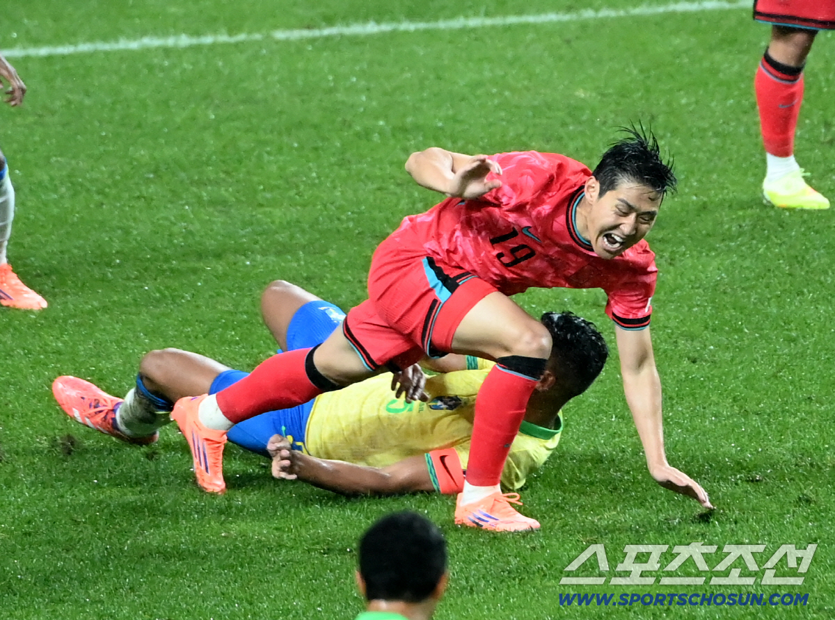 '안첼로티가 전한 귀중한 오답노트' 韓, 0-5 패배 아픔…예방주사 제대…
