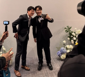 '오늘 결혼' 곽튜브, 14kg 감량 후 완벽한 '턱시도 핏'..아내 임신까지 겹경사