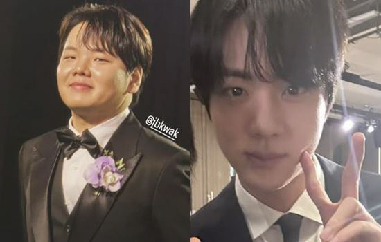 “결혼식장이 들썩”…BTS 진, 동갑내기 곽튜브 결혼식장 깜짝 등장