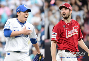 '장염 극복' 앤더슨 VS '푸른피 에이스' 원태인 격돌, 3차전 승리팀이 시리즈 가져간다[준PO]