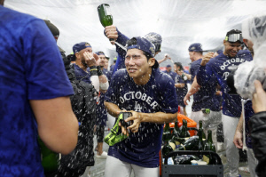 '이럴수가' 김혜성 NLCS 탈락 위기라니…美 매체 