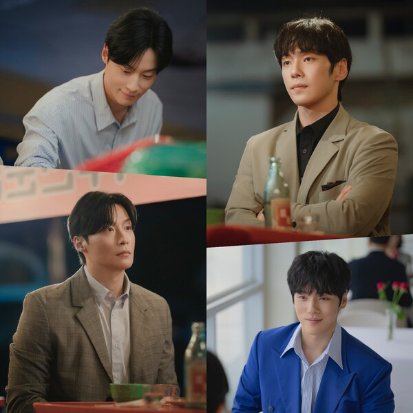 ‘백번의 추억’ 허남준 vs 김정현, 2차 술자리 팽팽 신경전 펼친다