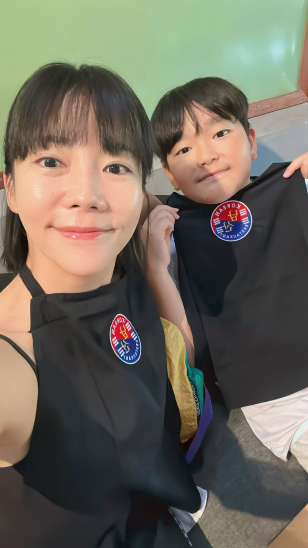 父 이범수 떠난 다을, 이윤진과 발리 완전 정착..한식당서 다정 투샷 '…