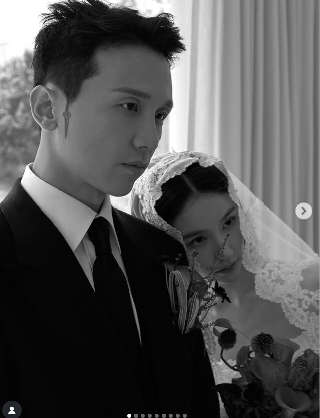 ‘유리 사촌’ 비비엔, ♥쿠시와 9년 열애 끝 결혼 “운명 같은 사랑…예…