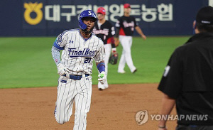 '50홈런 고지' 삼성 디아즈, 9∼10월 KBO 월간 MVP 선정