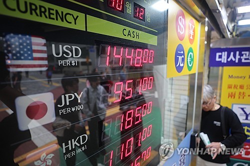환율 1,430원 웃돌자 외환당국 1년 반 만에 구두개입