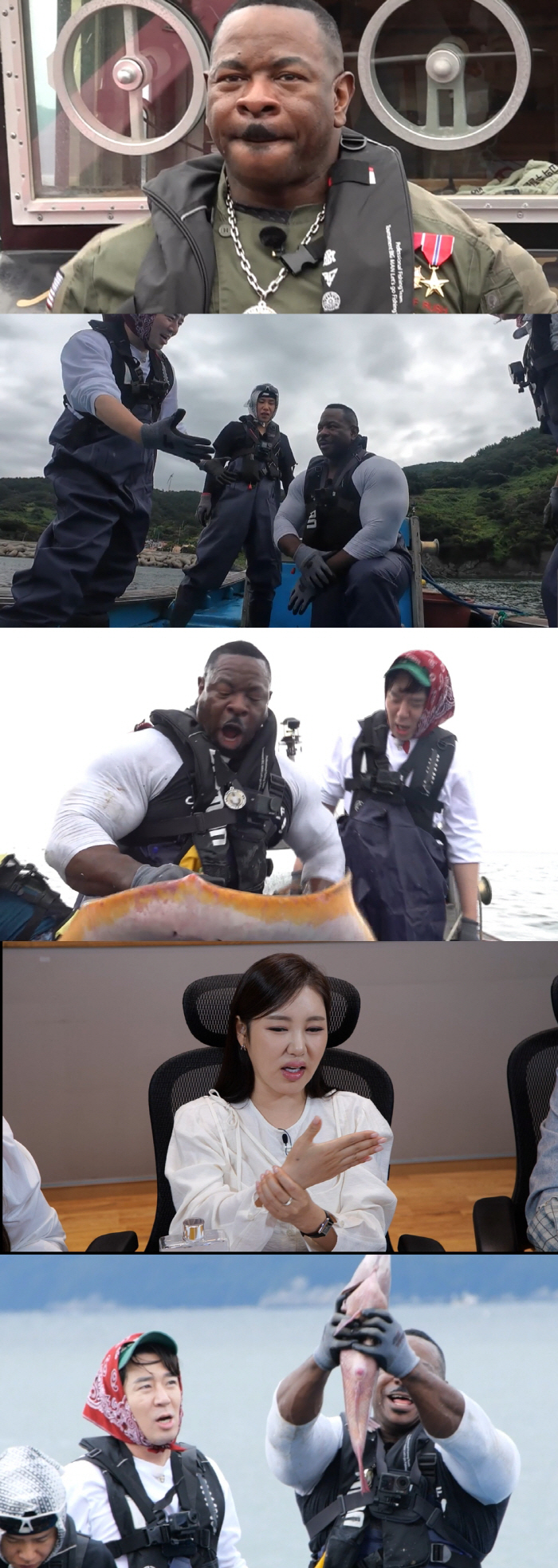 백악관 셰프 안드레 러시, 40년 어업 인생 선장도 놀랐다…그물 찢은 사연(푹다행)