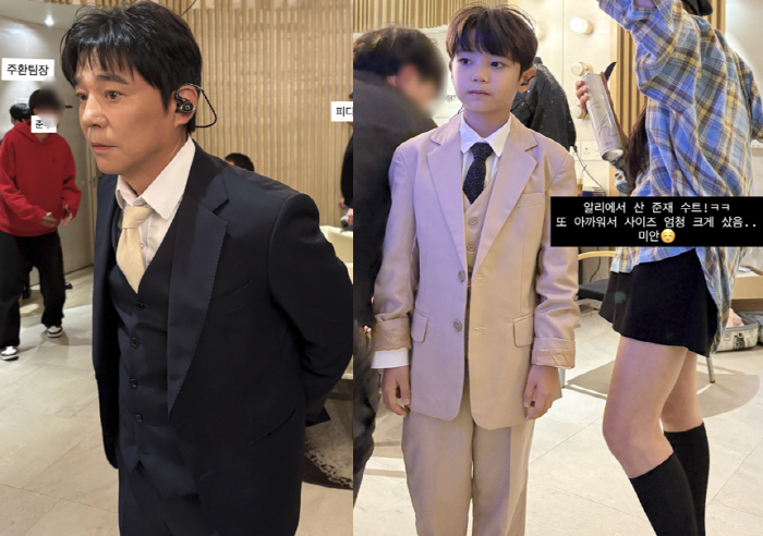 임창정 넷째子, 8세의 '잘생김'...수트 입고 피아노 치는 훈남 "복받…
