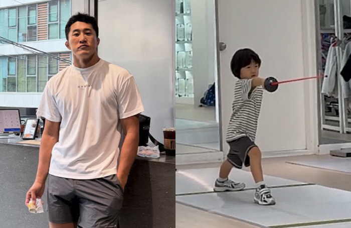 김동현, 6세子 자식 농사 대성공...펜싱 국대 되나 '놀라운 체육 DN…
