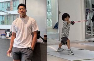 김동현, 6세子 자식 농사 대성공...펜싱 국대 되나 '놀라운 체육 DNA'