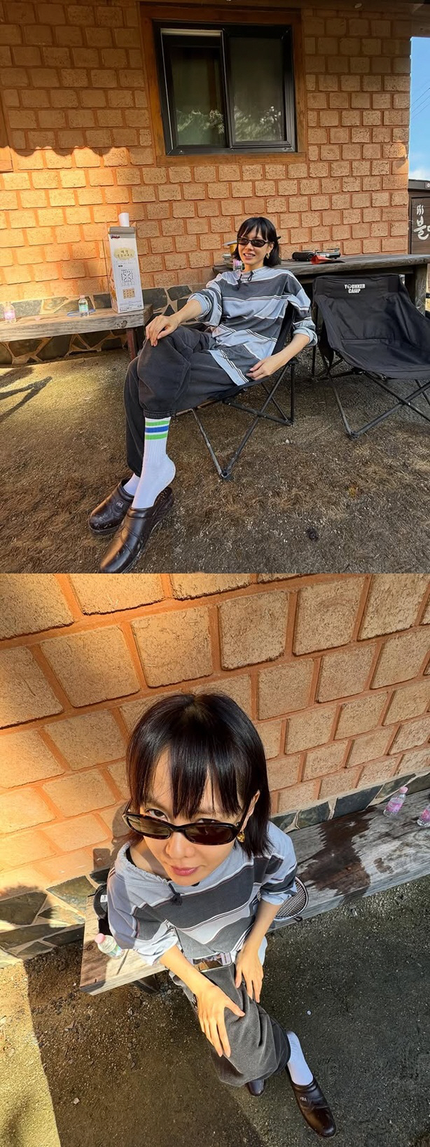 손예진, 단발에 슬리퍼 신어도 예뻐..이 매력 '어쩔수가 없다'
