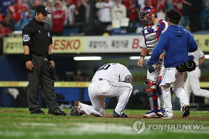 삼성 전병우, '부상' 김영웅 대신 준PO 4차전 선발 3루수 출격