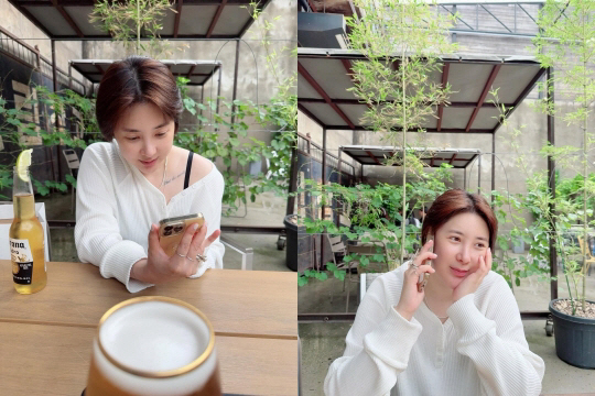 서인영, 민낯 자신감..10kg 찌고 코 보형물 뺐다더니 '넘치는 건강美…