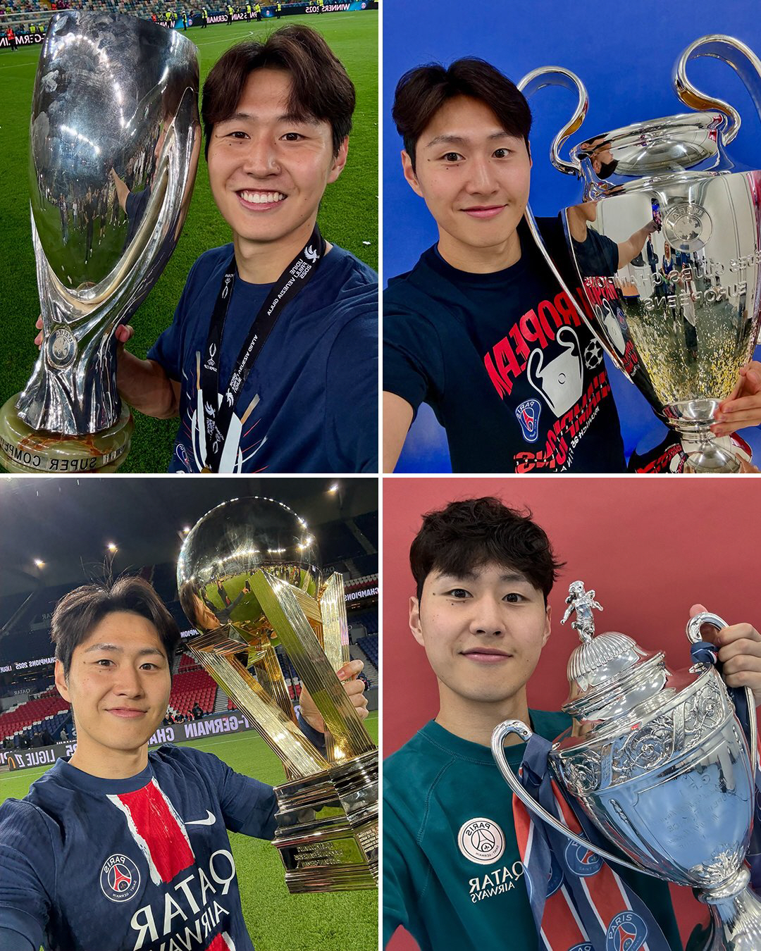 공식+佛까지 관심 집중! '7회 수상' 손흥민 트로피 이제는 이강인 차지…