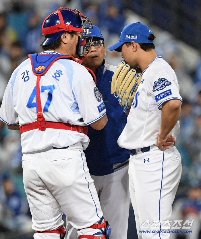 "시원하게 맞았다" 겁없던 삼성 19살 특급 유망주 제대로 당했다, 오히려 좋다? 왜?